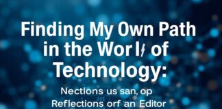 Teknoloji Dünyasında Kendi Yolu Bulmak: Bir Editörün Düşünceleri Finding My Own Path in the World of Technology: Reflections of an Editor