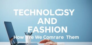 Teknoloji ve Moda: Birbirleriyle Nasıl Karşılaştırırız? Technology and Fashion: How Do We Compare Them?